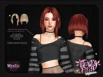 Digital (Hairstyle) - Style B