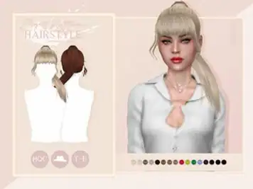 Elegant Nightmare (Hairstyle)