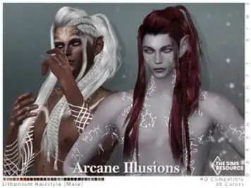 Arcane Illusions - Lithunium Hairstyle for Males