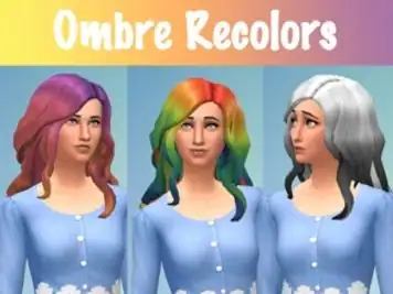 Curly Ombre Recolors