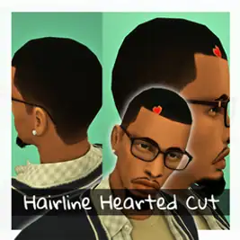 Hairline Hearted Cut