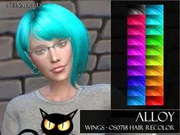 Alloy - WINGS-OS0718 Hair Recolor - Mesh needed