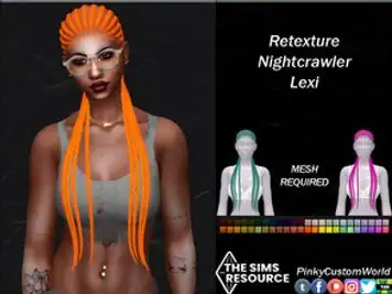 Retexture of Lexi hair by Nightcrawler