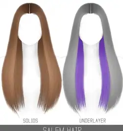 Salem Two-tone Hair