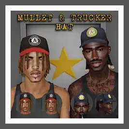 MULLET & TRUCKER HAT