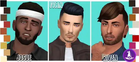 @azertysims Witching Hour Hair Dump