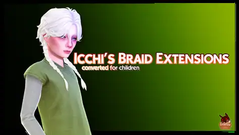 Icchi's Braid Extension Accessories for Kids!