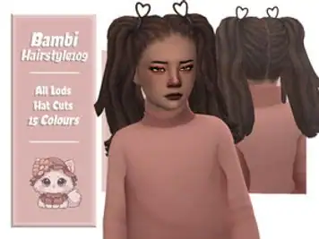 Bambi Hairstyle (Children)
