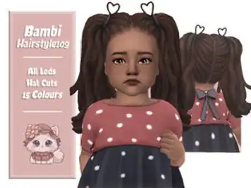 Bambi Hairstyle (Toddler)