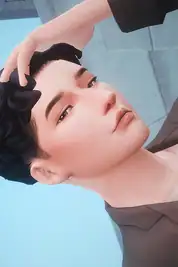Nathaniel's Complete CC Bundle: Eyes, Skin, Nosemask, Lashes, Brows, Contour, Highlighter, Hairline, Hair