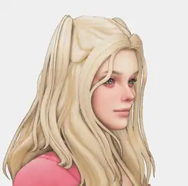 Laila Long Hairstyle with Pigtails [MM]