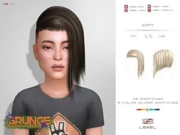 Dirt - hairstyle (child) (Grunge collection)