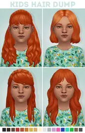 Kids hair dump
