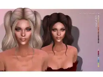 Nightcrawler Sims' Love Potion Hairstyle for Females #TSR #Hairstyles