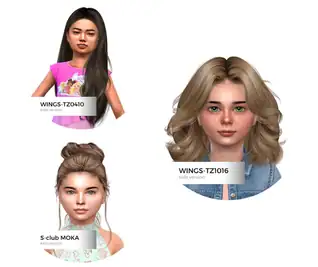 Kids hair conversions