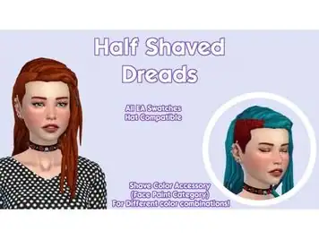 AlphaLocks Majesty: Embracing Side-Shaved Dreads (#LongHair #AlphaCC)