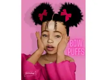Bow Puffs: Toddler Hairstyles for Afro Hair