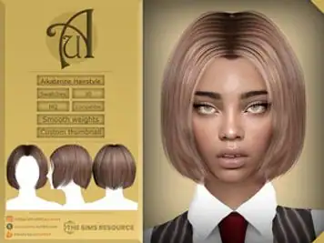 Aikaterine - female bob hairstyle