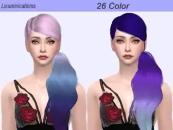 Lisaminicatsims LeahLillith No Tears Left Ombre Hair Retextu