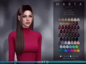Anto - Marta (Women's Hairstyles) #tsr #hairstyles #female