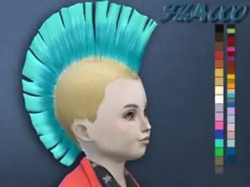 Toddler Hair 09: Mohawk