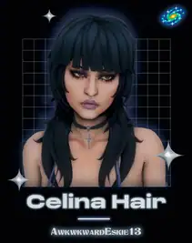 Celina Long Mullet Hair for Female [MM]