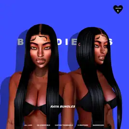 Long Straight Black Hair [Alpha]