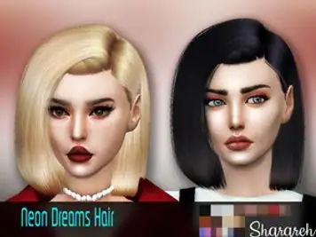 Neon dreams hair