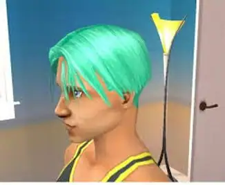 Mod The Sims - Minty green hair