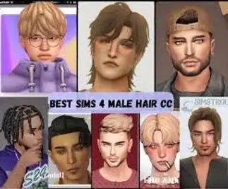 27+ Must-Have Sims 4 Male Hair CC 2024 (Maxis Match, Long Male Hair, &  Short Male Hair)