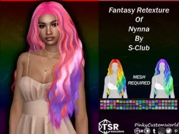 Fantasy Retexture of Nynna hair by S-Club