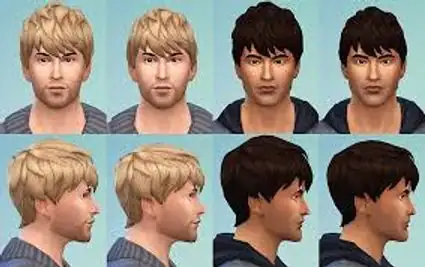 KK's Sims4 — simsontherope: Sims 4 Hair - Messy Short Bangs...