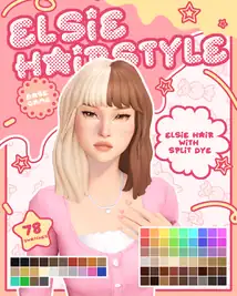 Elsie Hair + Split Dye