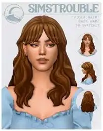 The sims 4 black hair styles alpha