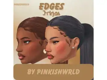 Edges by PinkishWrld: Hairstyles & Accessories on CurseForge