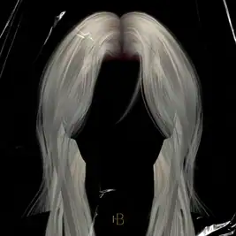 Long Hair Middle Parted For Male [Alpha]