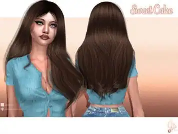 JavaSims- Sweet Cake (Hairstyle)