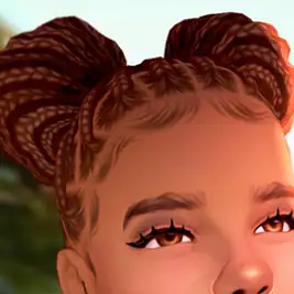 Braided Space Bun
