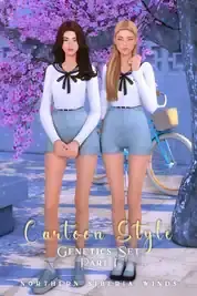 ✩ Cartoon Style Genetics Set Part I ✩