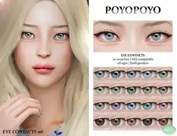 [poyopoyo] Eye Contacts n6