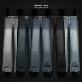 Washed Jeans by Gorillax3 - Men's Clothing, Pants