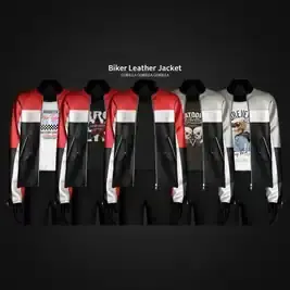 Gorillax3 Men's Biker Leather Jacket
