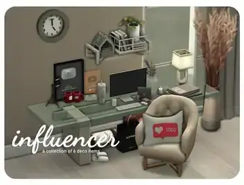 Youtube Influencer Bedroom Decor Set (Award Wall Decor/ Plaque/ Pillow/ Phone with Tripod/ Mugs) [MM]
