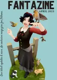 April Fantazine: an exclusive magazine & resource for patrons of the fantasy save file