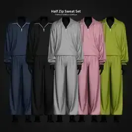 Gorillax3 Men's Half-Zip Sweat Set