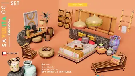 SAYULITA - BEDROOM SET ( PATREONS MEMBERS )