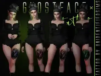 Ghostface Tattoo