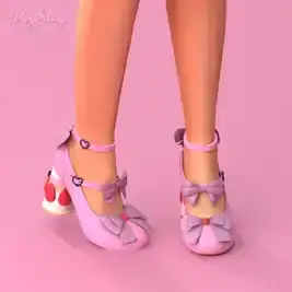 Strawberry Shortcake Heels