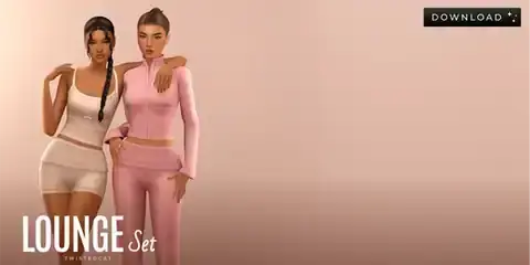 TwistedCat Women's Lounge Set: Pants Collection