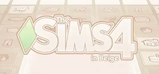 Beige UI Mod for The Sims 4